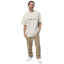 Load image into Gallery viewer, BADGER CREAM OVERSIZED TEE