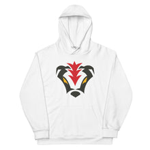 Load image into Gallery viewer, BADGER ICON WHITE HOODIE
