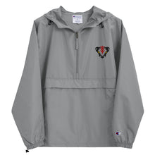 Load image into Gallery viewer, CHAMPION PACKABLE BADGER GREY JACKET
