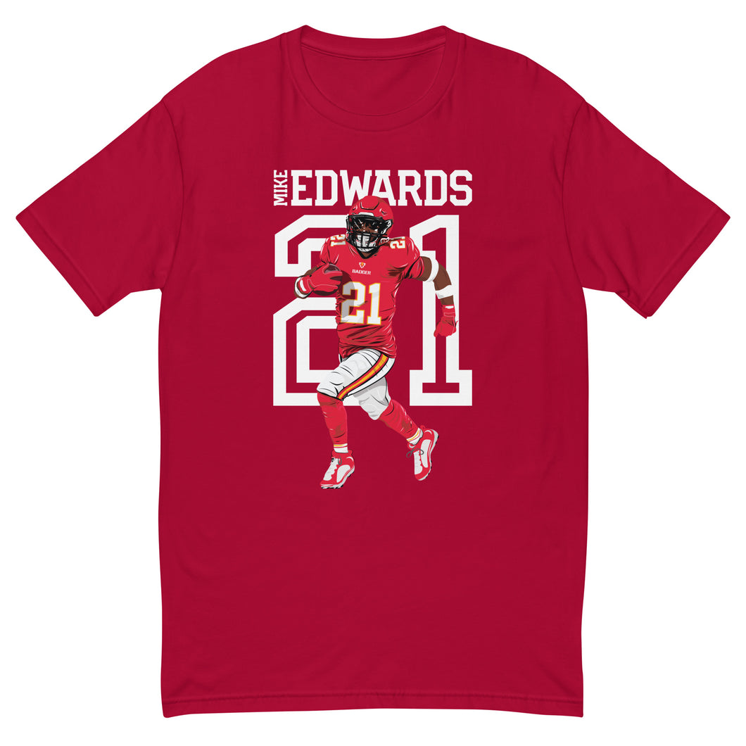 PICK 6 RED TEE