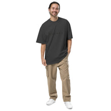 Load image into Gallery viewer, BADGER GREY OVERSIZED TEE
