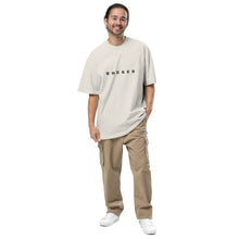 Load image into Gallery viewer, BADGER CREAM OVERSIZED TEE
