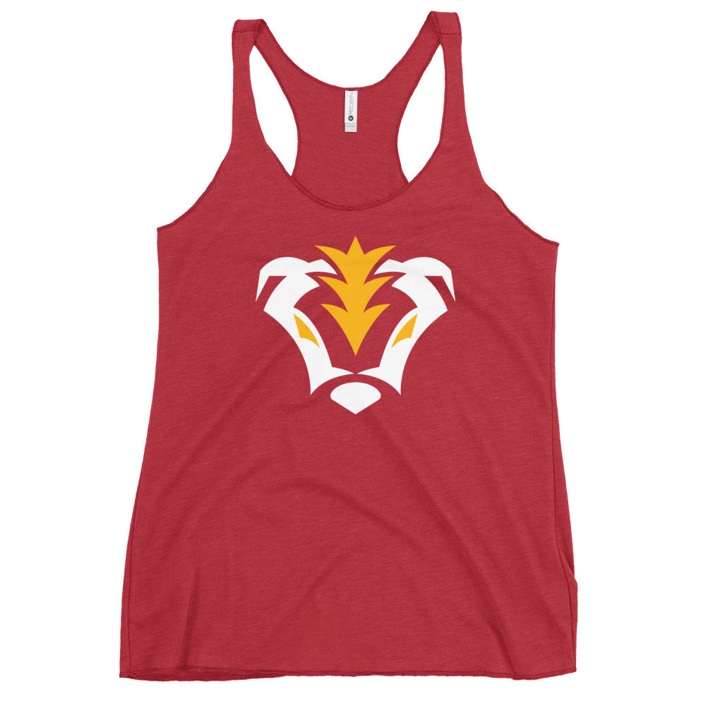 WOMENS BADGER ICON RED TANK