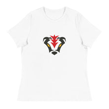 Load image into Gallery viewer, WOMEN&#39;S BADGER ICON WHITE TEE
