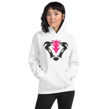 Load image into Gallery viewer, BREAST CANCER ICON WHITE HOODIE

