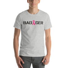 Load image into Gallery viewer, GREY BADGER RIBBON TEE
