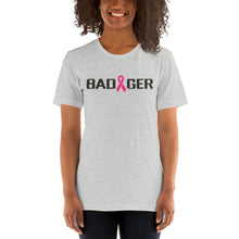 Load image into Gallery viewer, GREY BADGER RIBBON TEE
