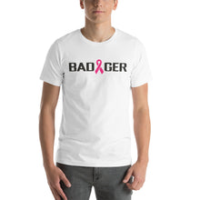 Load image into Gallery viewer, WHITE BADGER RIBBON TEE
