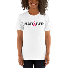 Load image into Gallery viewer, WHITE BADGER RIBBON TEE
