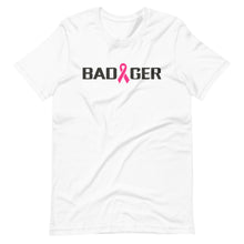Load image into Gallery viewer, WHITE BADGER RIBBON TEE
